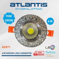 ATLANTİS 6 WATT LEDLİ DEKORATİF KRİSTAL CAM SPOT A2971