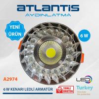 ATLANTİS 6 WATT LEDLİ DEKORATİF KRİSTAL CAM SPOT A2974
